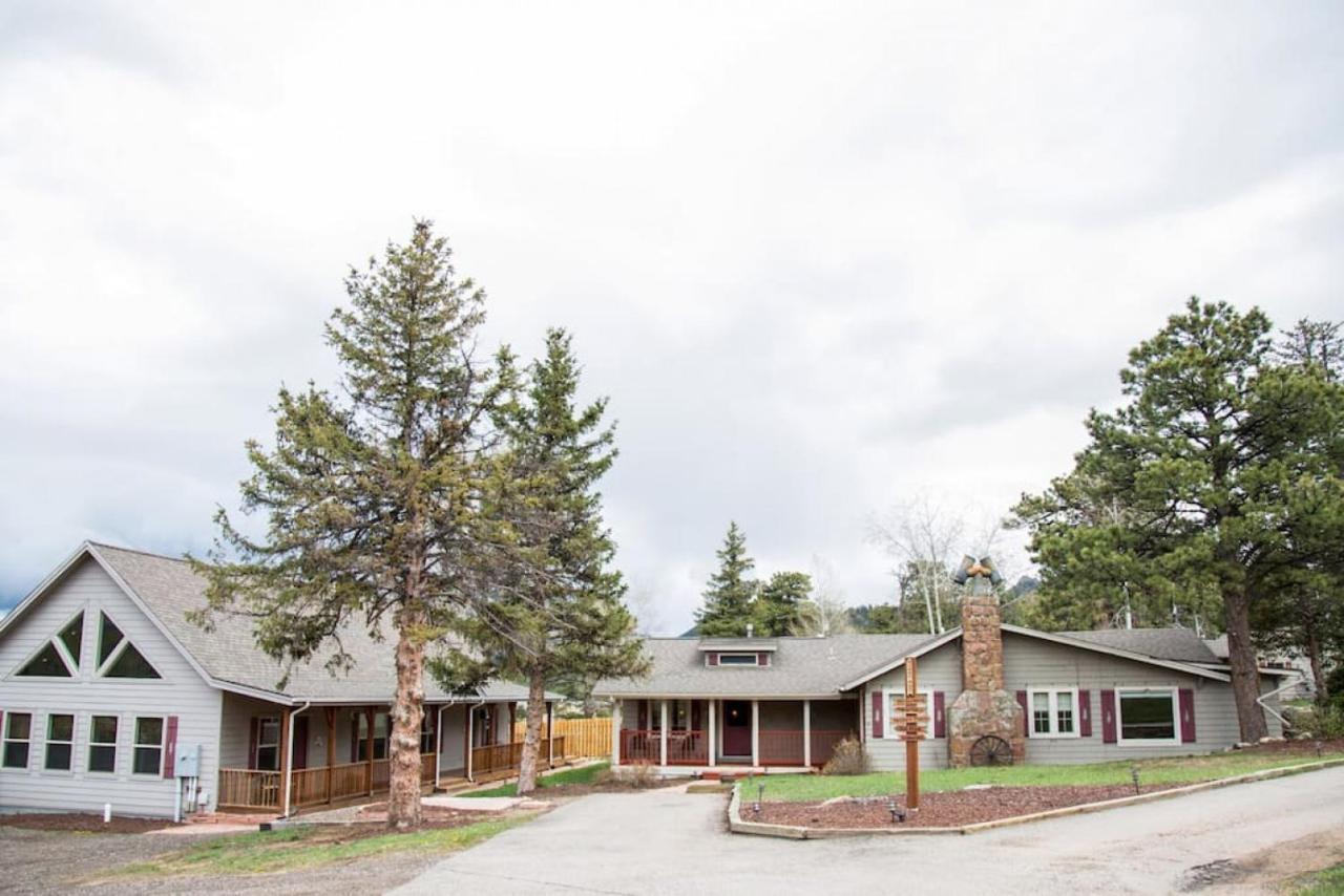 Twin Owls Lodge, Great For Families Master Bedroom, Loft, Full Kitchen, Dogs Ok Estes Park Bagian luar foto
